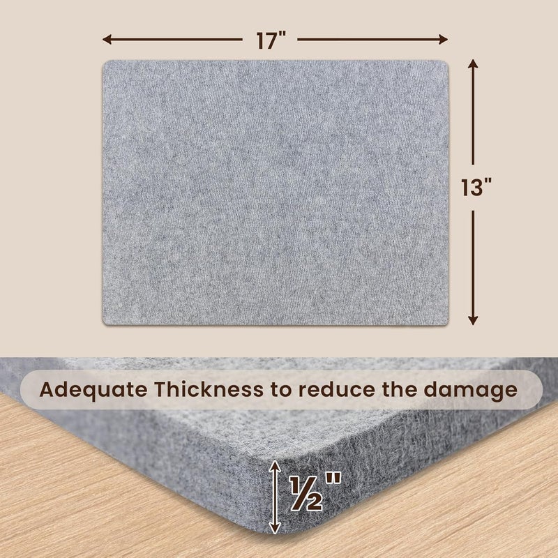 Somime 13x17" Wool Pressing Mat, 100% New Zealand Wool Ironing Mat, Felted Wool Ironing Board for Sewing, Quilting, DIY Crafts, and Embroidery - Image 2
